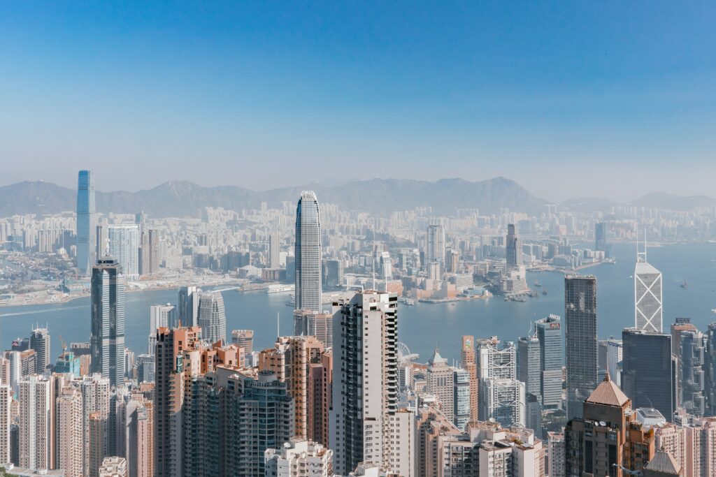 Skyline of Hong Kong: AML for VASP
