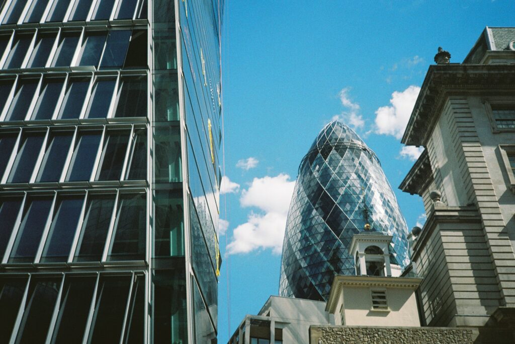 London skyscrapers: UK economic crime plan