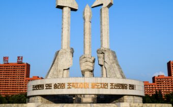 Monument in DPRK: North Korea Cryptocurrency Sanctions