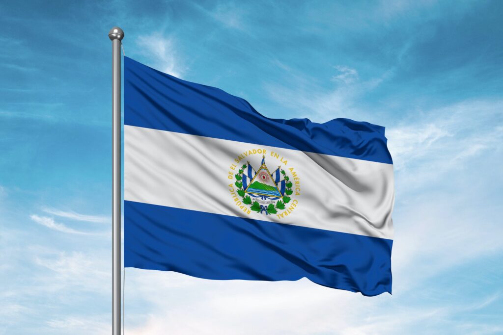Bitcoin El Salvador : flag