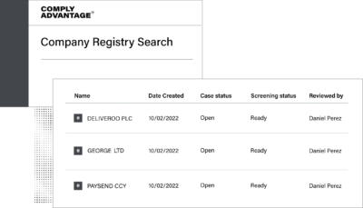 Company registry search