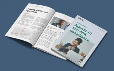 Business brief: Agentic AI and AML compliance